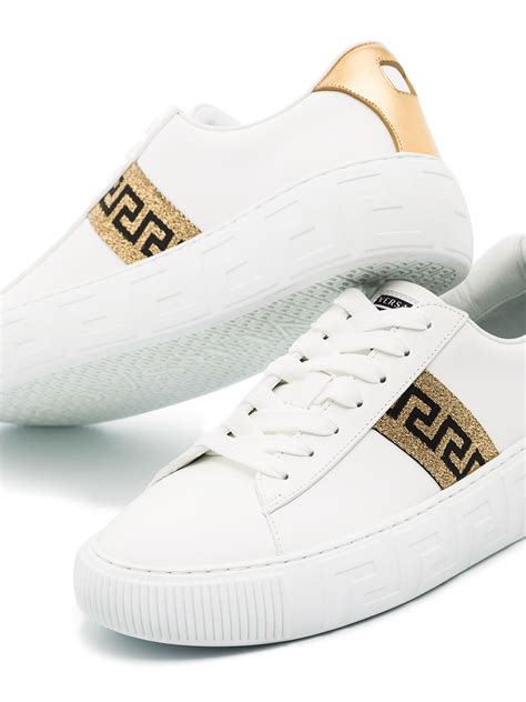 versace greca low top sneakers